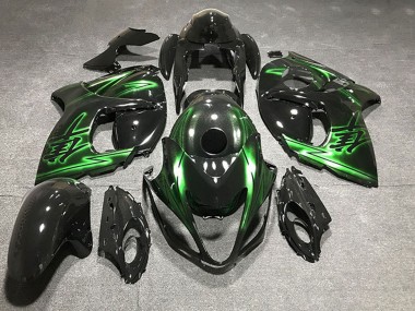 Venta Carenados Moto Suzuki GSXR 1300 2008-2020 - Negro Brillante Verde