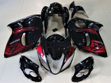 Venta Carenados Moto Suzuki GSXR 1300 2008-2020 - Negro Brillante Rojo Caramelo