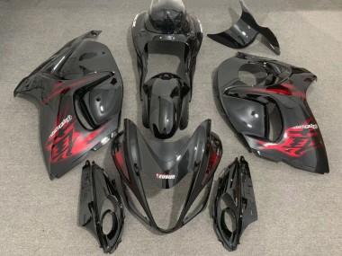 Venta Carenados Moto Suzuki GSXR 1300 2008-2020 - Negro Brillante Rojo