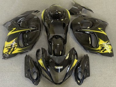 Venta Carenados Moto Suzuki GSXR 1300 2008-2020 - Negro Brillante Amarillo
