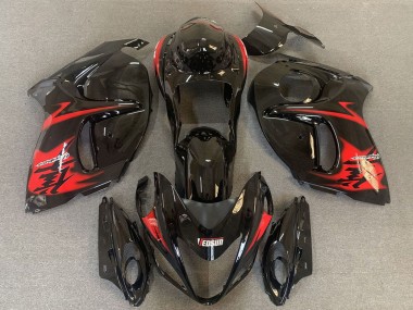 Venta Carenados Moto Suzuki GSXR 1300 2008-2020 - Negro Brillante Rojo Logo