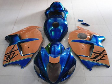 Venta Carenados Moto Suzuki GSXR 1300 1996-2007 - Azul Brillante Bronceado del Desierto