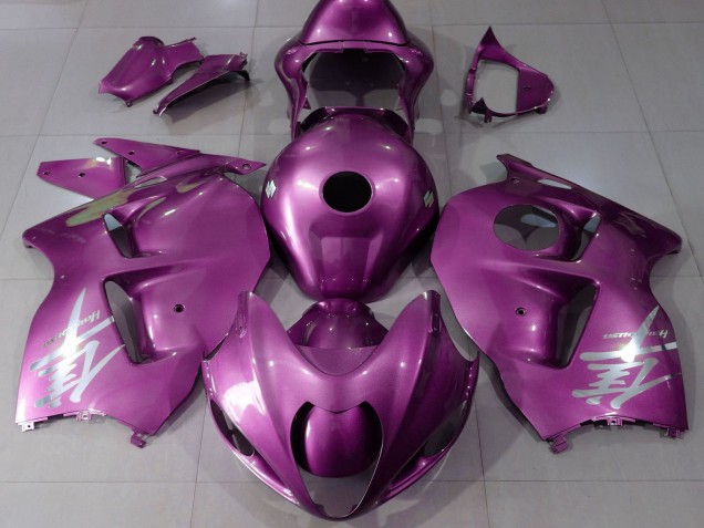 Venta Carenados Moto Suzuki GSXR 1300 1996-2007 - Rosa Brillante Plata Logo