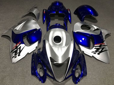 Venta Carenados Moto Suzuki GSXR 1300 2008-2020 - Plata Brillante Azul