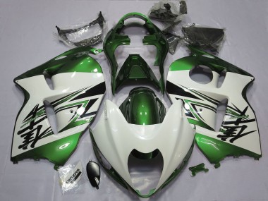 Venta Carenados Moto Suzuki GSXR 1300 1996-2007 - Blanco Brillante Verde