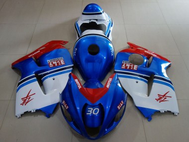 Venta Carenados Moto Suzuki GSXR 1300 1996-2007 - Azul Blanco Rojo