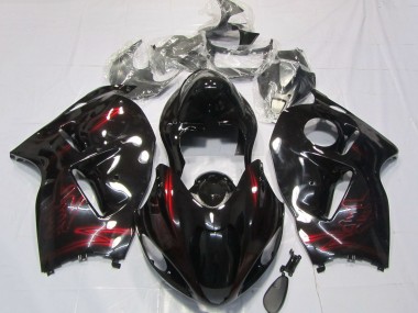 Venta Carenados Moto Suzuki GSXR 1300 1996-2007 - Rojo Negro Brillante