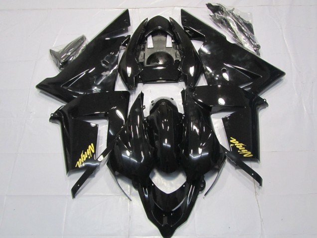 Venta Carenados Moto Kawasaki ZX10R 2004-2005 - Negro Brillante Oro