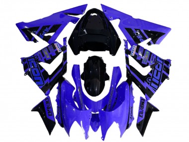 Venta Carenados Moto Kawasaki ZX10R 2004-2005 - Azul Negro Logo