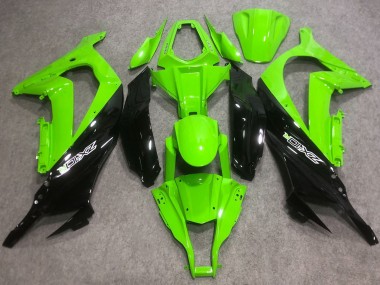 Venta Carenados Moto ABS Kawasaki ZX10R 2016-2020 - Verde Negro Brillante