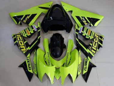 Venta Carenados Moto Kawasaki ZX10R 2004-2005 - Alta Visibilidad Amarillo