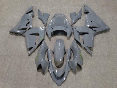 Venta Carenados Moto Kawasaki ZX10R 2004-2005 - Gris Brillante Verde