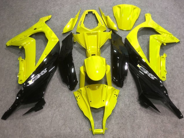 Venta Carenados Moto Kawasaki ZX10R 2016-2020 - Amarillo Negro Brillante