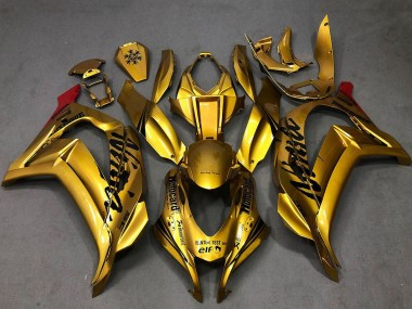 Venta Carenados Moto Kawasaki ZX10R 2016-2020 - Oro Negro Rojo