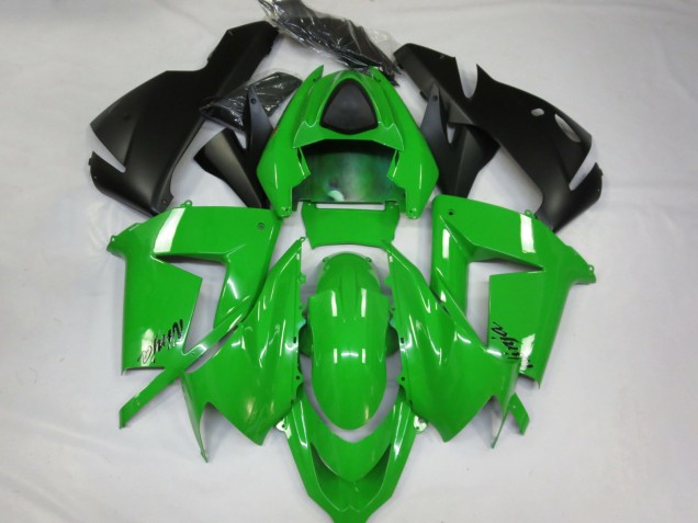 Venta Carenados Moto Kawasaki ZX10R 2004-2005 - Verde Brillante Negro