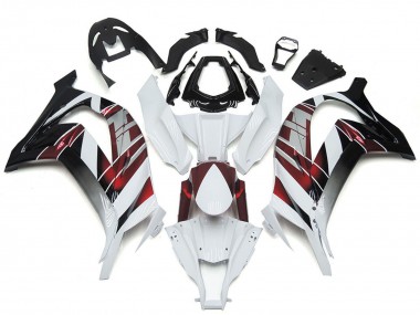 Venta Carenados Moto Kawasaki ZX10R 2016-2020 - Blanco Rojo Negro