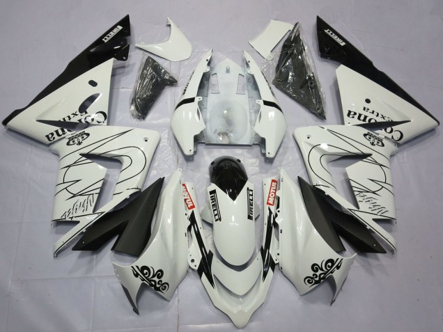 Venta Carenados Moto Kawasaki ZX10R 2004-2005 - Blanco Corona