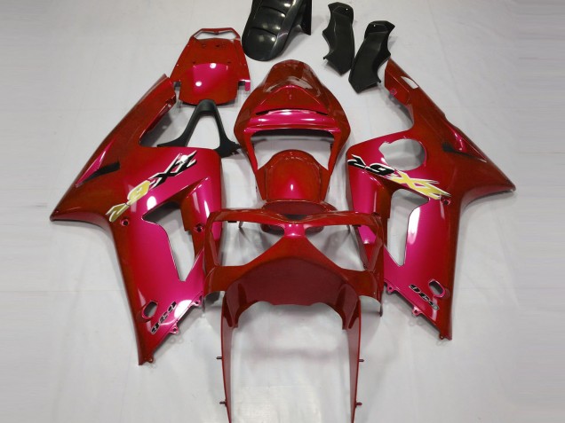 Venta Carenado Moto Kawasaki ZX6R 2003-2004 - Rojo