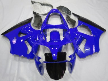 Venta Carenados Moto Kawasaki ZX6R 2000-2002 - Azul Negro Brillante