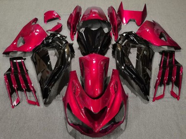 Venta Carenados Moto Kawasaki ZX14R 2012-2024 - Rojo Negro Brillante