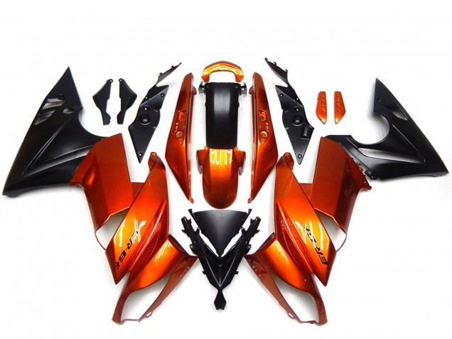 Venta Carenados Moto Kawasaki Ninja 650R 2009-2011 - Naranja Negro