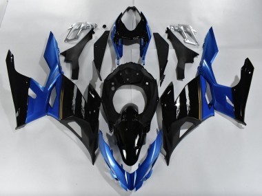 Venta Carenados Moto Kawasaki Ninja 400 2018-2024 - Azul Negro Brillante