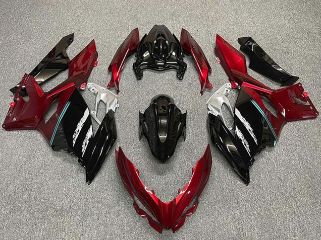 Venta Carenados Moto Kawasaki Ninja 400 2018-2024 - Rojo Negro Brillante