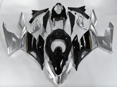Venta Carenados Moto Kawasaki Ninja 400 2018-2024 - Plata Negro Brillante