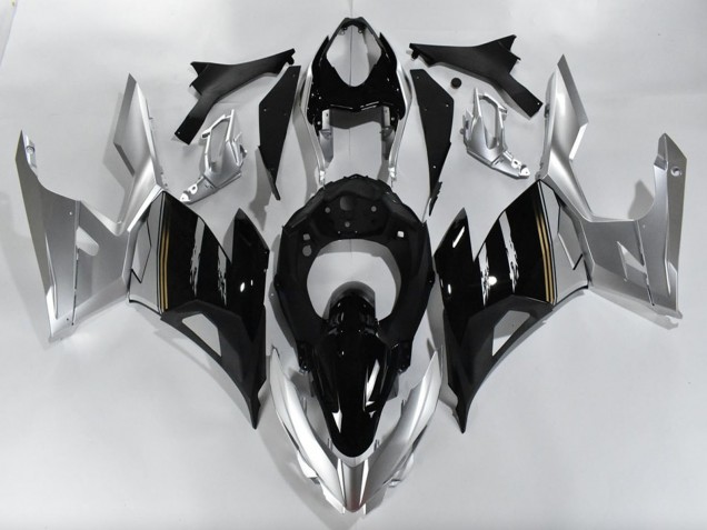 Venta Carenados Moto Kawasaki Ninja 400 2018-2024 - Plata Negro Brillante