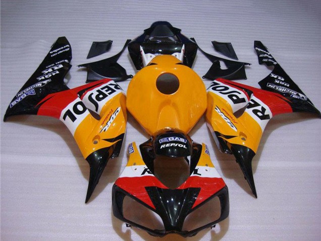 Venta Carenado Moto Honda CBR1000RR 2004-2005 - Naranja Blanco Rojo Negro Brillante Repsol