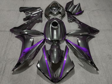 Venta Carenados Moto Yamaha R1 2004-2006 - FibraCarbono Estilo Púrpura