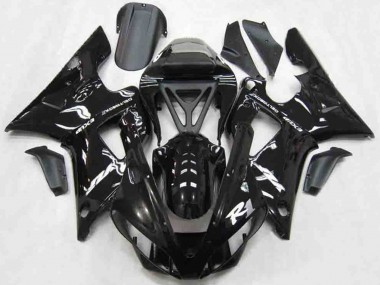 Venta Carenados Moto Yamaha R1 2000-2001 - Negro Brillante Blanco
