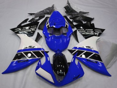 Venta Carenados Moto Yamaha R1 2012-2014 - Blanco Azul Negro Brillante