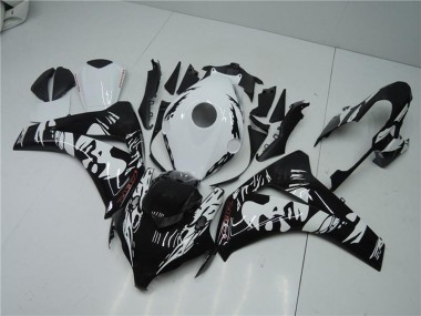 Venta Carenados ABS Honda CBR1000RR 2008-2011 - Blanco Negro Brillante