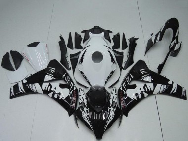 Venta Carenados ABS Honda CBR1000RR 2008-2011 - Blanco Negro Brillante