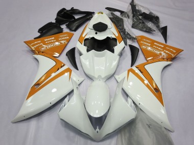 Venta Carenados Moto Yamaha R1 2012-2014 - Blanco Naranja