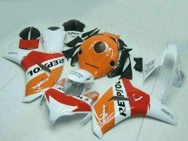 Venta Carenados Moto Honda CBR1000RR 2008-2011 - Naranja Blanco Rojo Negro Repsol