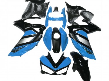 Venta Carenados Moto Yamaha R3 2015-2018 - Azul Plata Negro Brillante Yamalube