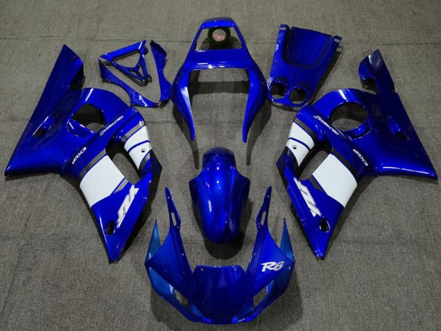Venta Carenados Moto Yamaha R6 1998-2002 - Azul Blanco