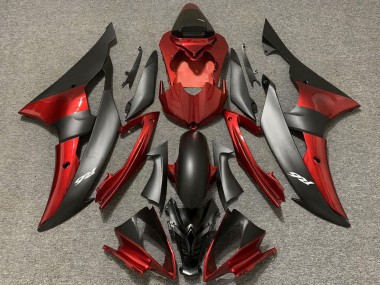 Venta Carenados Moto Yamaha R6 2008-2016 - Rojo Negro Mate