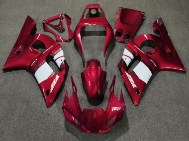Venta Carenado Moto Yamaha R6 1998-2002 - Rojo Blanco