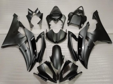 Venta Carenado Moto Yamaha R6 2008-2016 - Negro Brillante Negro Mate