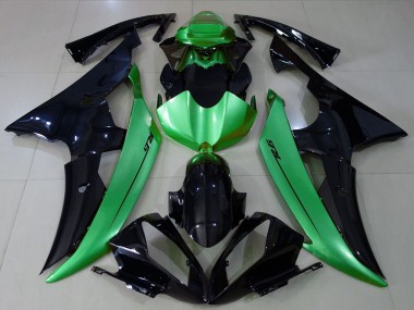 Venta Carenados Moto Yamaha R6 2008-2016 - Verde Negro Brillante