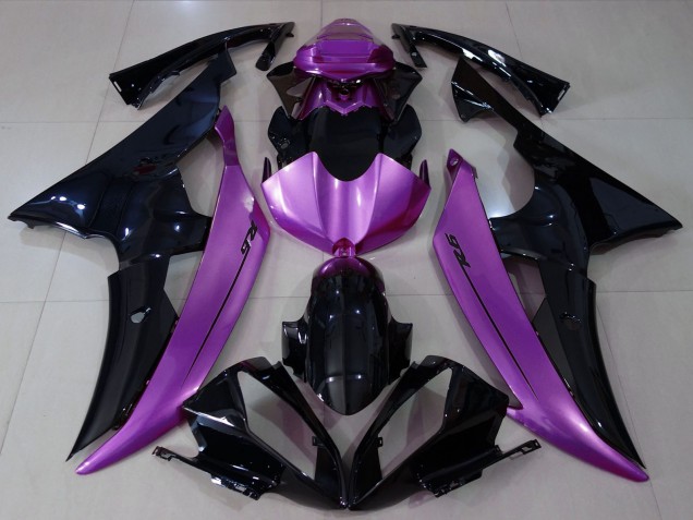 Venta Carenados Moto Yamaha R6 2008-2016 - Púrpura Negro Brillante