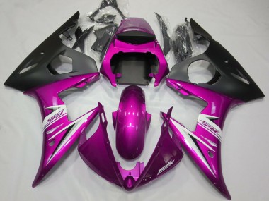 Venta Carenados Moto Yamaha R6 2003-2004 - Rosa Blanco Negro Mate