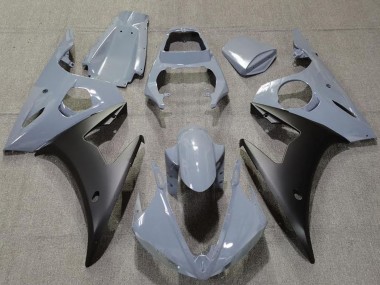Venta Carenados Moto Yamaha R6 2003-2004 - Nardo Gris Negro Mate