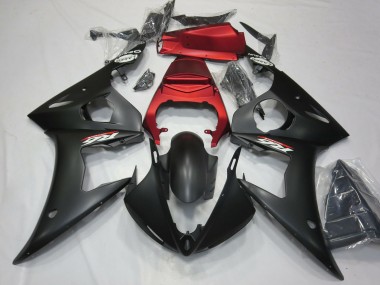 Venta Carenados Moto Yamaha R6 2003-2004 - Rojo Negro Mate