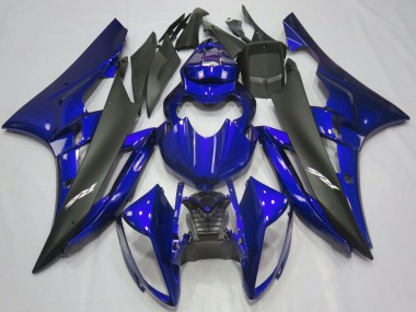 Venta Carenados Moto Yamaha R6 2006-2007 - Azul Negro Mate