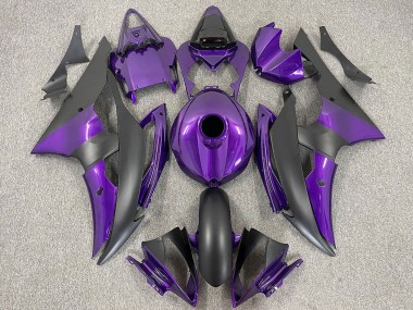 Venta Carenados Moto Yamaha R6 2008-2016 - Púrpura Negro Mate