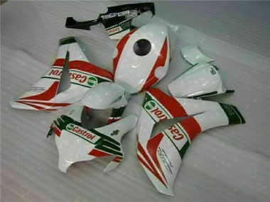 Venta Carenados Moto Honda CBR1000RR 2008-2011 - Blanco Rojo Verde Castrol